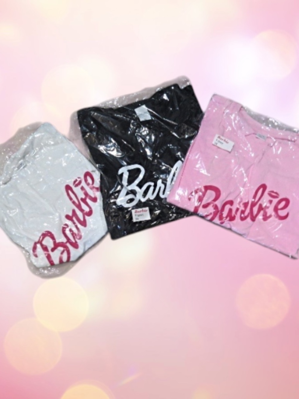 3 NEW BARBIE T-Shirts Plus size 3X